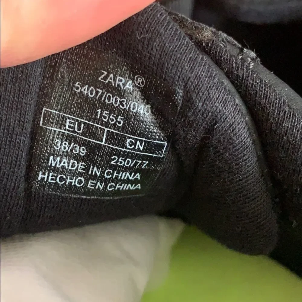 ✅Last deal ✅Zara black sneakers